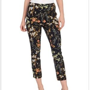 NWOT Jules and Leopold floral slim leg ankle pant